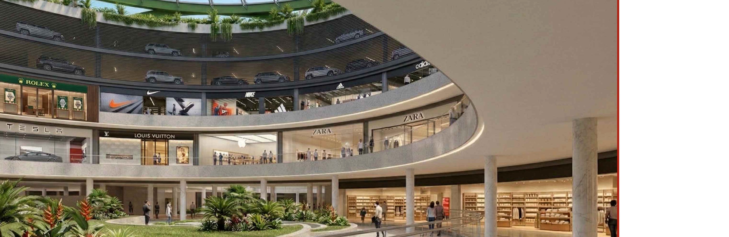 Central patio concept image